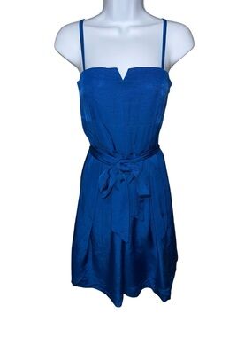 Women’s Kookai Royal Blue Spaghetti Strap Dress - EU 38 (US 6)